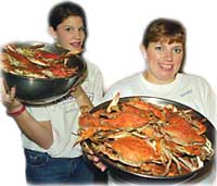 Serving Maryland Blue Crabs